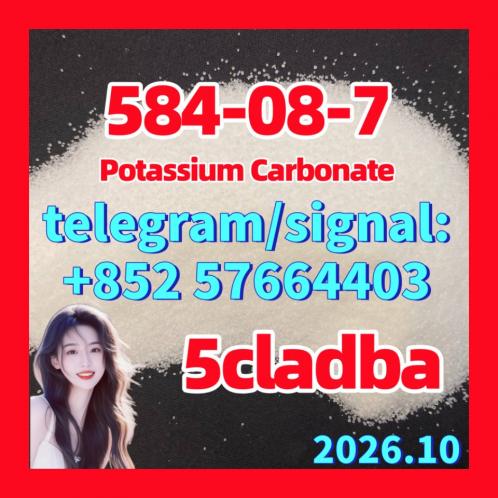 Website: 5cladba 5fadb raw materials 584-08-7 Potassium Carbonate 