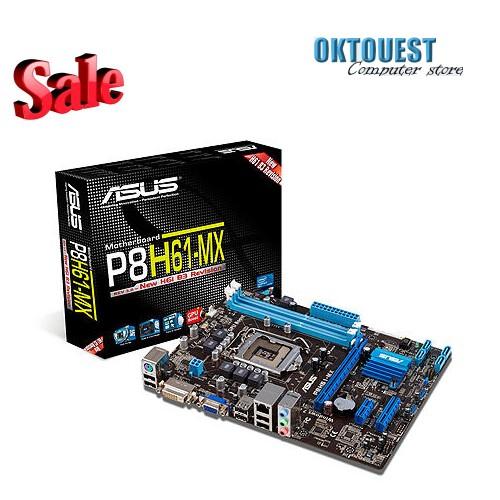  Motherboards - P8H61-MX - Asus IntelÂ® Socket 1155 43,50â‚¬ 